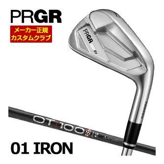 特注カスタムクラブ プロギア 01 アイアン 三菱 OT TOUR IRON シャフト 4本セット[＃7-PW] [21NEWブラックコスメ]