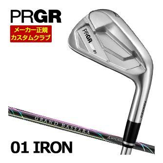 特注カスタムクラブ プロギア 01 アイアン 三菱 GRAND BASSARA Iron シャフト 4本セット[＃7-PW] 77,440円
