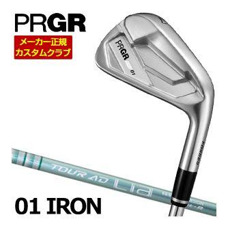 特注カスタムクラブ プロギア 01 アイアン グラファイトデザイン Lia IRON シャフト 4本セット[＃7-PW]