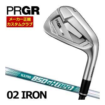 特注カスタムクラブ プロギア 02 アイアン N.S.PRO 850GH neo シャフト 4本セット[＃7-PW]