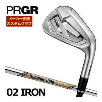 特注カスタムクラブ プロギア 02 アイアン ダイナミックゴールド ツアーイシュー EX シャフト 単品[＃4、＃5、＃6、＃7、＃8、＃9、PW]