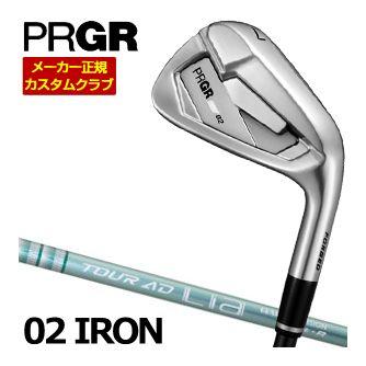特注カスタムクラブ プロギア 02 アイアン グラファイトデザイン Lia IRON シャフト 4本セット[＃7-PW]