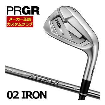 特注カスタムクラブ プロギア 02 アイアン ATTAS IRON 100 シャフト 4本セット[＃7-PW]