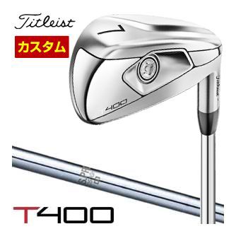 特注カスタムクラブ タイトリスト T400 アイアン N.S.PRO 950GH シャフト 5本セット[＃7-P、W43]