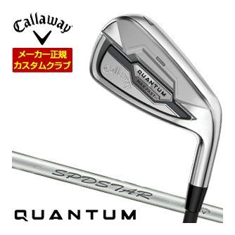 特注カスタムクラブ キャロウェイ QUANTUM MAX FAST アイアン 4本セット[＃7-PW] SPDSTAR 40 LADY for Callaway シャフト