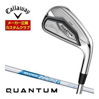 特注カスタムクラブ キャロウェイ QUANTUM MAX アイアン 4本セット[＃7-PW] N.S.PRO Zelos6 シャフト