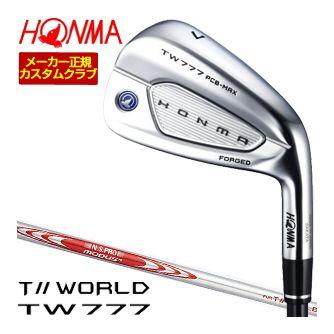 特注カスタムクラブ 本間ゴルフ ツアーワールド TW777 PCB MAX アイアン N.S.PRO MODUS FOR T//WORLD シャフト 4本セット[＃7-＃10]