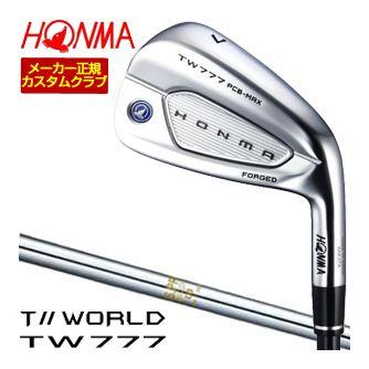 特注カスタムクラブ 本間ゴルフ ツアーワールド TW777 PCB MAX アイアン N.S. PRO 850GH シャフト 4本セット[＃7-＃10]