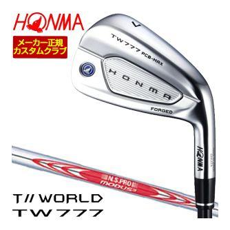 特注カスタムクラブ 本間ゴルフ ツアーワールド TW777 PCB MAX アイアン N.S.PRO MODUS3 TOUR110 シャフト 4本セット[＃7-＃10]