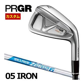 特注カスタムクラブ プロギア 2023 05 アイアン N.S.PRO ZELOS 6 シャフト 5本セット[＃7-PW、AW]