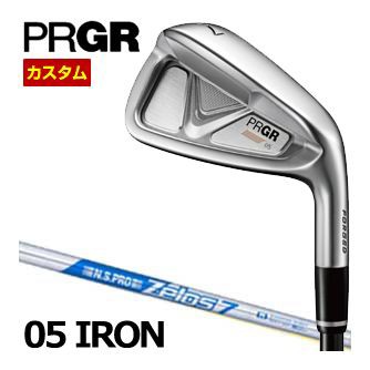 特注カスタムクラブ プロギア 2023 05 アイアン N.S.PRO ZELOS 7 シャフト 5本セット[＃7-PW、AW]