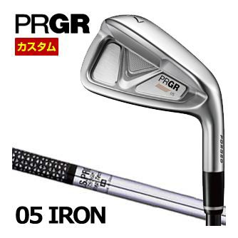 特注カスタムクラブ プロギア 2023 05 アイアン N.S.PRO 750GH シャフト 5本セット[＃7-PW、AW]