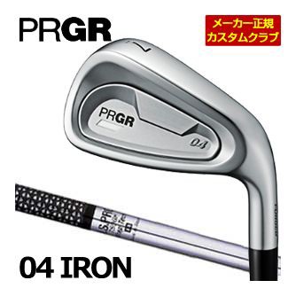 特注カスタムクラブ プロギア 04 アイアン N.S.PRO 750GH シャフト 5本セット[＃7-PW、AW]