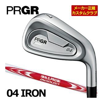 特注カスタムクラブ プロギア 04 アイアン N.S.PRO MODUS3 TOUR 105 シャフト 5本セット[＃7-PW、AW]