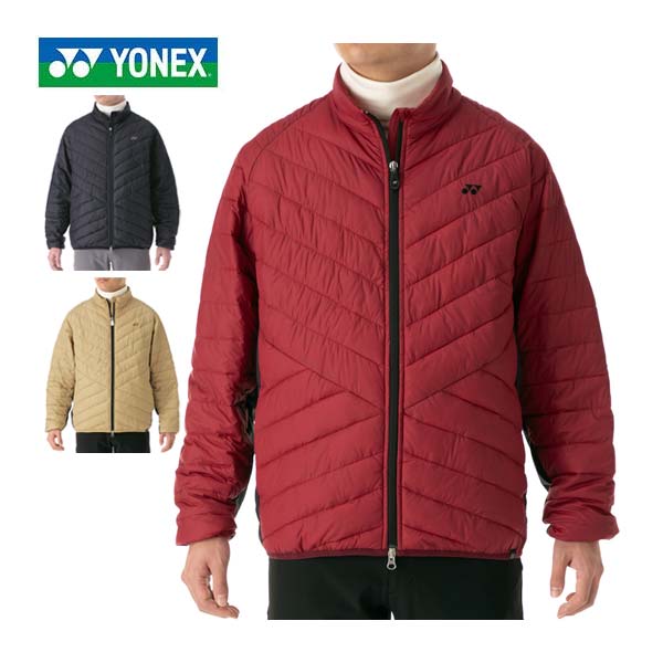 ヨネックス ヒートカプセル ソラトビ フルジップ 中綿 ブルゾン ゴルフウェア メンズ 2024年秋冬モデル M-3L GWF9227