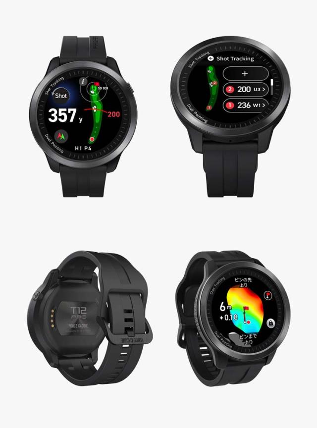 ボイスキャディ 腕時計型 GPS ゴルフウォッチ ナビ T12 PRO 【公式通販】