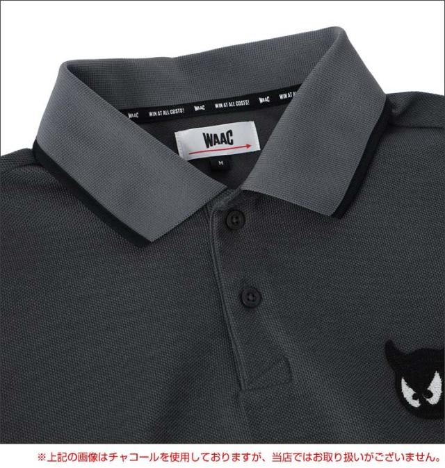 WAAC ゴルフウェア 半袖ポロシャツ Lサイズ WAAC メンズゴルフ 半袖 L WAAC ゴルフウェア 半袖ポロシャツ Lサイズ