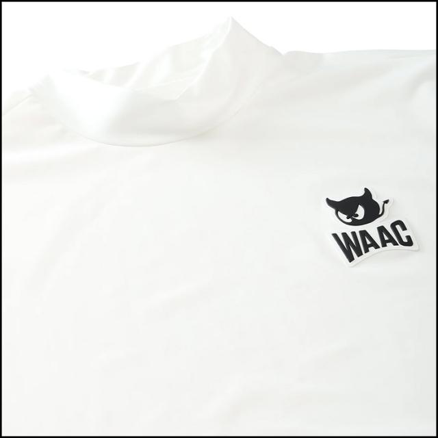 WAAC PLAYERS EDITION エコ ナイロン モックネック 半袖シャツ ゴルフウェア メンズ 2026年春夏モデル M-XL 072262001_7