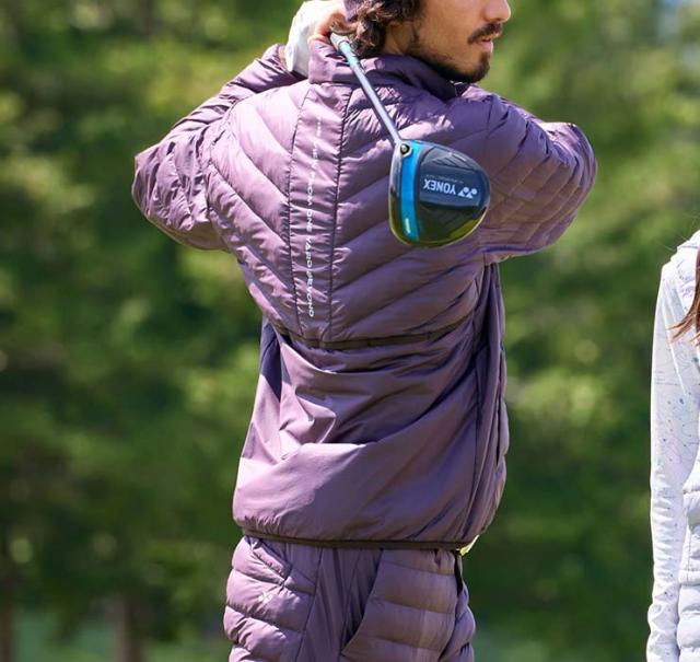 ヨネックス ヒートカプセル ソラトビ フルジップ 中綿 ブルゾン ゴルフ