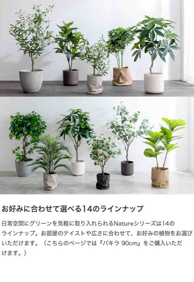 g162001】Nature nature ナチュレ 観葉植物 パキラ フェイクグリーン