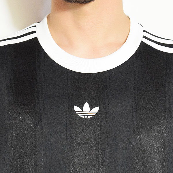 adidas Originals アディダス オリジナルス JACQUARD JERSEY -BLACK/WHITE- メンズ Tシャツ 半袖 ジャージー atftps