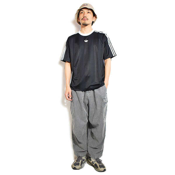 adidas Originals アディダス オリジナルス JACQUARD JERSEY -BLACK/WHITE- メンズ Tシャツ 半袖 ジャージー atftps