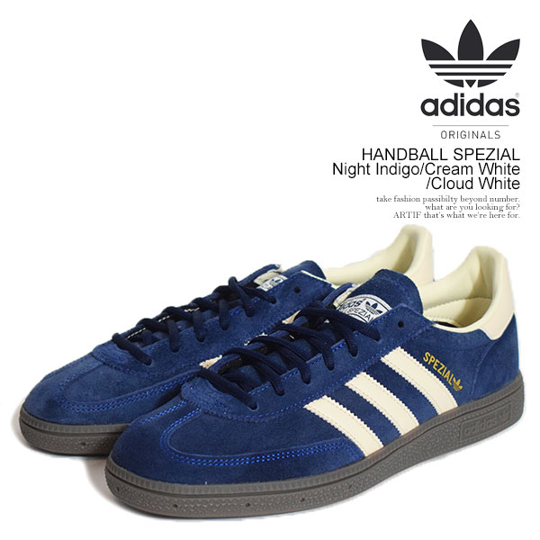adidas Originals アディダス オリジナルス HANDBALL SPEZIAL Night Indigo/Cream White/Cloud White スニーカー スペツィアル atfacc