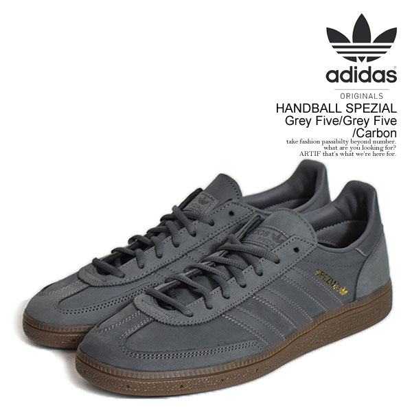adidas Originals アディダス オリジナルス HANDBALL SPEZIAL Grey Five/Grey Five/Carbon スニーカー スペツィアル atfaccの通販は