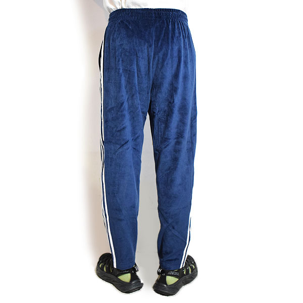 adidas Originals アディダス オリジナルス SSTアディカラー ベロア トラックパンツ -NIGHT INDIGO- パンツ トラックパンツ atfpts