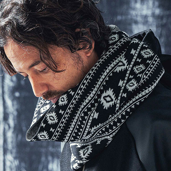 2024 秋冬 先行予約 10月上旬〜中旬入荷予定 ANGENEHM アンゲネーム Native pattern knit snood スヌード atfacc_2