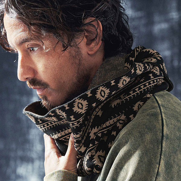 2024 秋冬 先行予約 10月上旬〜中旬入荷予定 ANGENEHM アンゲネーム Native pattern knit snood スヌード atfacc_7