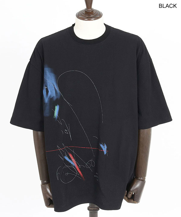 ANGENEHM アンゲネーム Printed T-shirt -handwriting esque- Tシャツ atftps