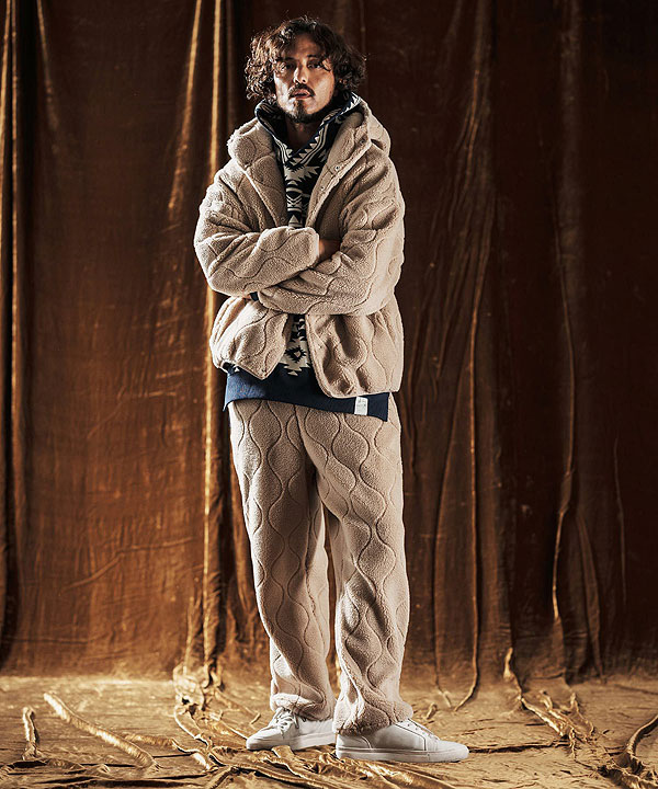 2025 秋冬 先行予約 10月中旬〜下旬入荷予定 ANGENEHM アンゲネーム Native Pattern Hoodie -Airy Yarn Sweater- キャンセル不可