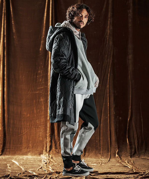 2025 秋冬 先行予約 10月中旬〜下旬入荷予定 ANGENEHM アンゲネーム Jacquard Block Color Pants -Airy Yarn Sweater- atfpts