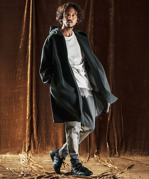 2025 秋冬 先行予約 10月中旬〜下旬入荷予定 ANGENEHM アンゲネーム Jacquard Block Color Pants -Airy Yarn Sweater- atfpts