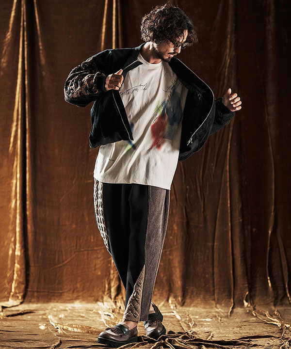 2025 秋冬 先行予約 10月上旬〜中旬入荷予定 ANGENEHM アンゲネーム Printed Long Sleeve T-Shirt -handwriting-esque- atftps