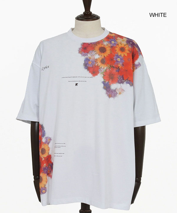 2025 秋冬 先行予約 8月下旬〜9月上旬入荷予定 ANGENEHM アンゲネーム Printed T-shirt -Botanical Art- キャンセル不可 atftps