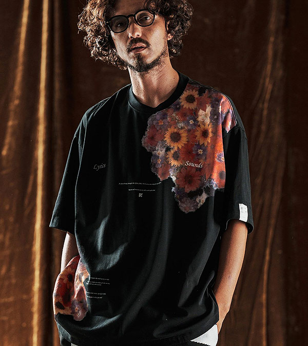 2025 秋冬 先行予約 8月下旬〜9月上旬入荷予定 ANGENEHM アンゲネーム Printed T-shirt -Botanical Art- キャンセル不可 atftps