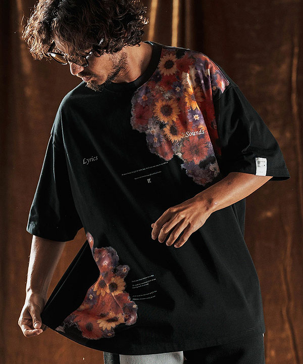 2025 秋冬 先行予約 8月下旬〜9月上旬入荷予定 ANGENEHM アンゲネーム Printed T-shirt -Botanical Art- キャンセル不可 atftps