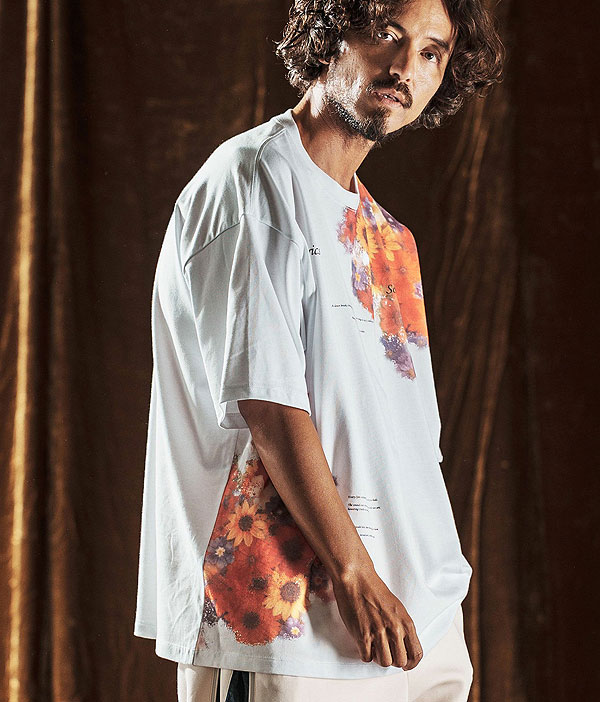 2025 秋冬 先行予約 8月下旬〜9月上旬入荷予定 ANGENEHM アンゲネーム Printed T-shirt -Botanical Art- キャンセル不可 atftps