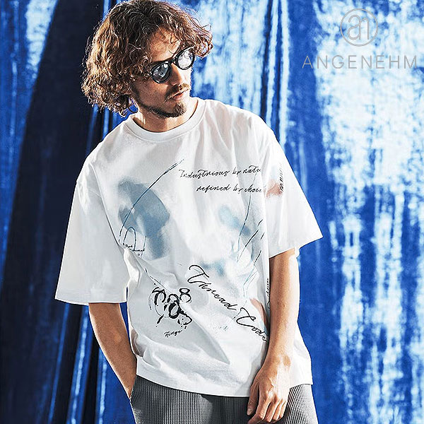 2026 春夏 先行予約 6月下旬〜7月上旬入荷予定 ANGENEHM アンゲネーム Artful Retro Graphic T-shirt Tシャツ キャンセル不可 atftps 7,920円