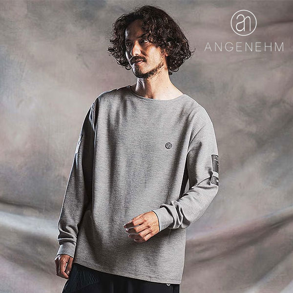 2026 秋冬 先行予約 8月下旬〜9月上旬入荷予定 ANGENEHM アンゲネーム Smooth Jersey Narrow Boat?Neck Long Sleeve T-shirt atftps 12,980円