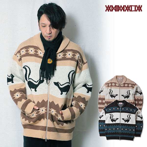 2024 秋冬 先行予約 11月〜12月入荷予定 ANIMALIA アニマリア COWICHAN SWEATER メンズ セーター atftps