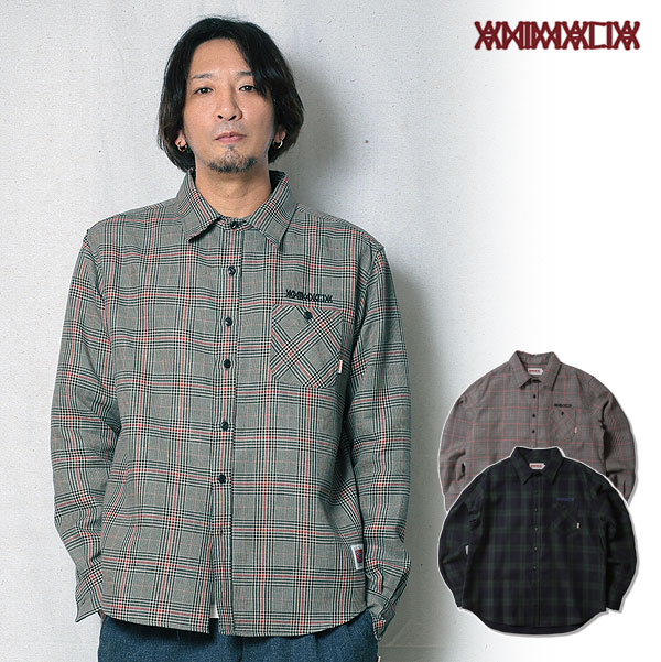 ANIMALIA アニマリア CHECKED SHIRTS メンズ シャツ atftps