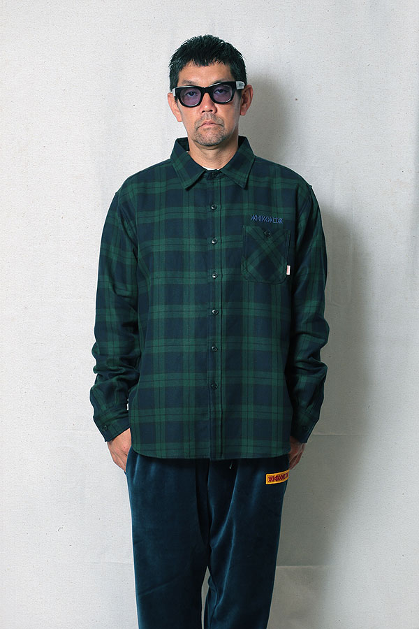 40％OFF SALE セール ANIMALIA アニマリア CHECKED SHIRTS メンズ シャツ atftps_1