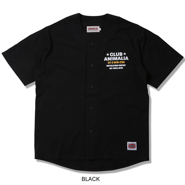 ANIMALIA アニマリア 8.5oz Base Ball Shirts メンズ シャツ atftps