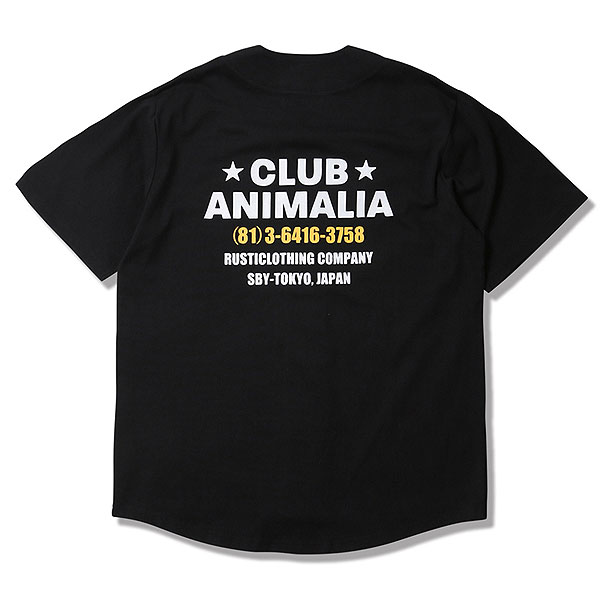 ANIMALIA アニマリア 8.5oz Base Ball Shirts メンズ シャツ atftps