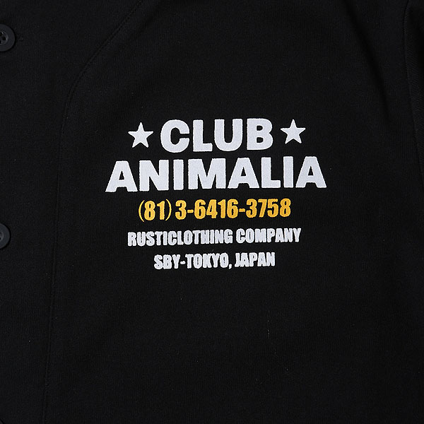 ANIMALIA アニマリア 8.5oz Base Ball Shirts メンズ シャツ atftps