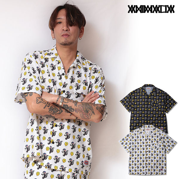 2025 夏 先行予約 7月〜8月入荷予定 ANIMALIA アニマリア Swagger Shirts : KSKUN&PFFT メンズ シャツ キャンセル不可 atftps