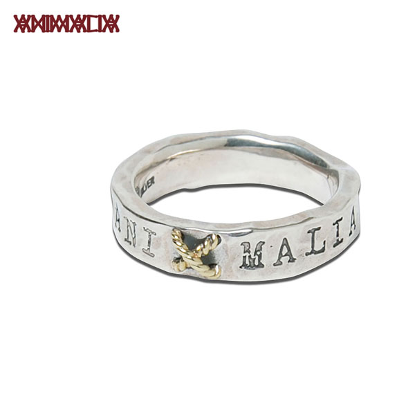 ご注文から3週間前後で作成 ANIMALIA アニマリア JOIN CROSS RING メンズ リング 送料無料 キャンセル不可 atfaccの通販は